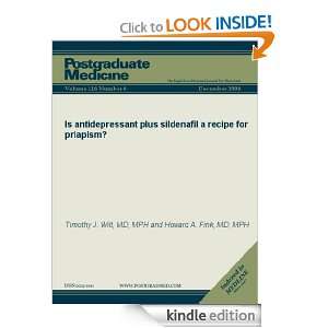 Is Antidepressant Plus Sildenafil a Recipe for Priapism? (Postgraduate 