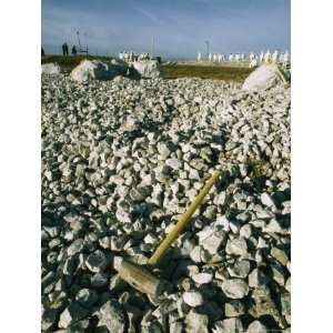  Sledgehammer in a Field of Rock Being Busted by a Prison Chain 