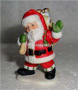   Colonial Village SANTA CLAUS Figurine   A MUST For All Villages   NEW