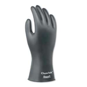 Ansell ChemTek Butyl Chemical Handling Gloves, 14 in. long; 14mil 