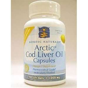  arctic cod liver oillemon 90 soft gels by nordic naturals 