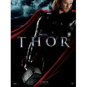 Thor Movie Poster (11 x 17 Inches   28cm x 44cm) (2011) French Style A 