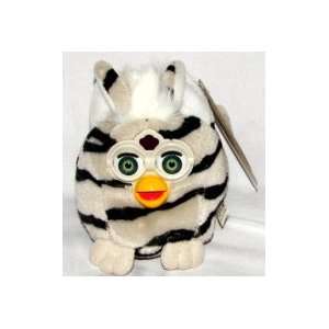    5 Furby Buddies Zebra Striped Bean Bag Plush Toys & Games