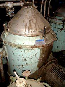 ALFA LAVAL OIL Centrifuge/Sepa​rator/Purifier WHPX 407 (WHPX407 TGD 