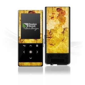   for Samsung YP T10   Verwitterte Wand gelb Design Folie Electronics