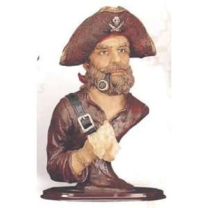  Pirate Bust Nautical Figurine/Statue