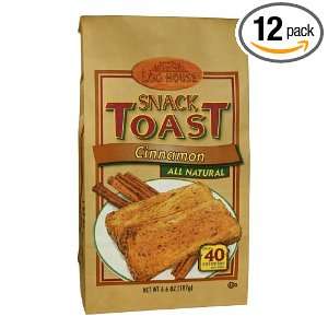 Log House Cinnamon Snack Toast, 6.6 Grocery & Gourmet Food