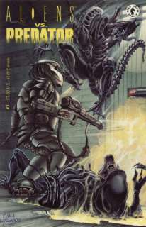 Aliens vs Predator Comic Book #3, 1990 NEAR MINT  