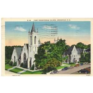   First Presbyterian Church   Greenville South Carolina 