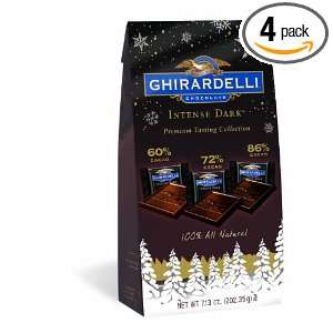 Ghirardelli Chocolate Squares, Intense Dark Assortment, 7.13 Ounce 