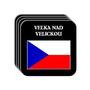 Czech Republic   VELKA NAD VELICKOU Set of 4 Mini Mousepad Coasters