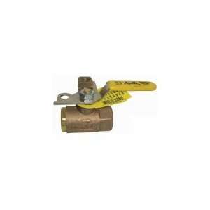  APOLLO 75 105 01 Ball Valve,1 In NPT,BZ,Pad Locking