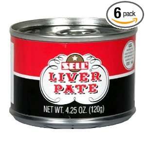  Sells, Pate Liver, 4.25 OZ (Pack of 6) Health & Personal 