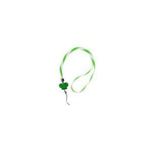  Rubber Lanyard(Green/White) for I mate cell phone Cell 