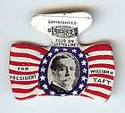 1908 Taft campaign stamp For President W H Taft sticker postcard 
