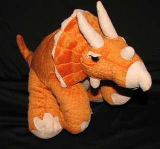 Circo Triceratops Dinosaur Orange Dino Plush Toy Target Stuffed Animal