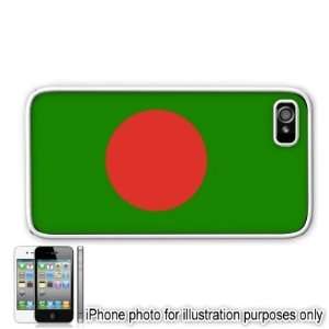    Bangladesh Flag Apple Iphone 4 4s Case Cover White 