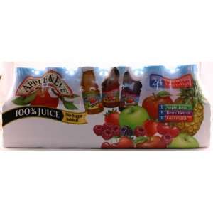 Apple & Eve 100% Juice no Sugar Added Variety Pack   8 Apple Juice, 8 