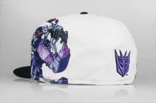 TRANSFORMERS DECEPTICONS ALL OVER TOP NEW ERA FITTED CAP HAT 59FIFTY 