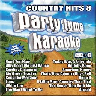 Party Tyme Karaoke Country Hits 8 by Various Artists ( Audio CD 