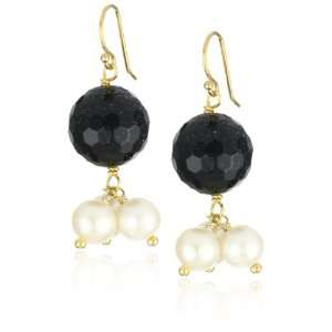   Rudey Breakfast At Tiffanys Navy Goldstone Grace Earrings Jewelry