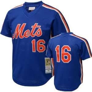  Dwight Gooden #16 1987 New York Mets Royal Mitchell & Ness 