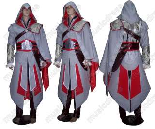 Assassins Creed 2 II brotherhood New cosplay costume  