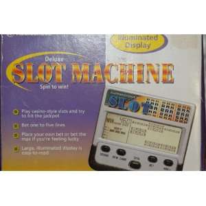  DELUXE HANDHELD SLOT MACHINE by RADIO SHACK Toys & Games