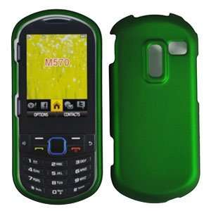  Samsung Exclaim 2 / Restore M570 Green Rubberized Hard 