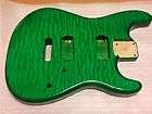 emerald green san dimas model charvel strat body ash w