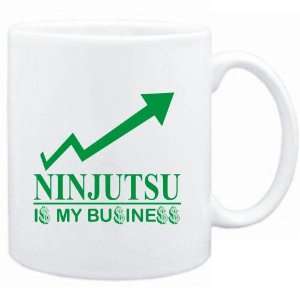  Mug White  Ninjutsu  IS MY BUSINESS  Sports Sports 