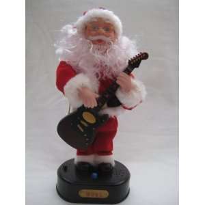  Santa Claus with Guitar Music Christmas Dancing Figure 10 