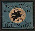 1959 U S Sleepy Hollow IL Letter Post GW Phantom  