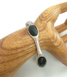  metal genuine alpaca silver stone obsidian craftsmanship peruvian 