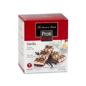  Vanilla ProtiDiet Wafer Bar (7 Servings/Box) Health 