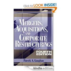 Mergers, Acquisitions, and Corporate Restructurings [Kindle Edition]