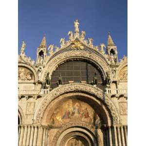  Detail of San Marco Basilica (St. Marks Christian Basilica 