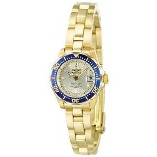 Invicta Womens 4610 Pro Diver Collection 18k Gold Plated Watch by 