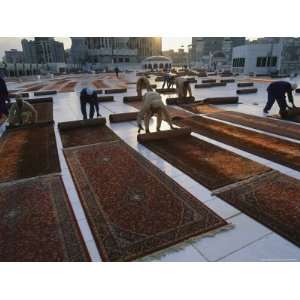  Muslims Unfurl Rugs for Morning Prayers National 