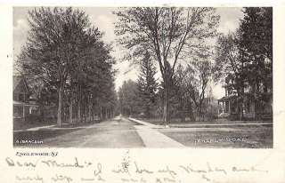 The View Down Tenafly Road, Englewood NJ 1905  