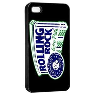  Rolling Rock Beer Logo Case for Iphone 4/4s (Black) Free 