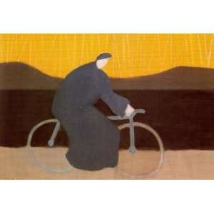 Hand Made Oil Reproduction   Milton Avery   32 x 22 inches   Bicycle 