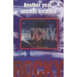 Greeting Cards   Birthday Rocky Another Year Another Birthday Motion 