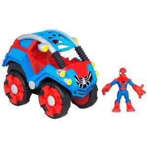    Spider man Vehicle with Figure   FLIP OUT STUNT BUGGY Toys & Games