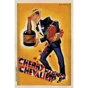  Cherry Maurice Chevalier by Roger de Valerio   20 1/2 x 14 
