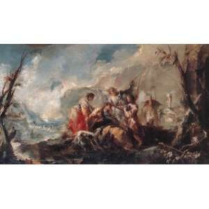   The Healing of Tobiass Father, By Guardi Gianantonio