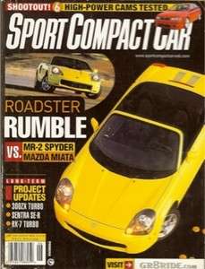 SPORT COMPACT CAR MAGAZINE   June 2000   Roadster Rumble  