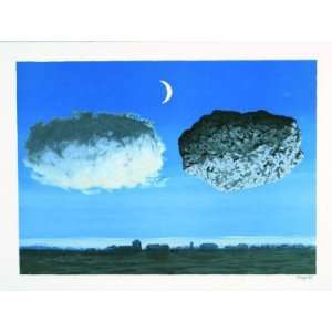  La Bataille de lArgonne, 1964 by Rene Magritte, 31x23 