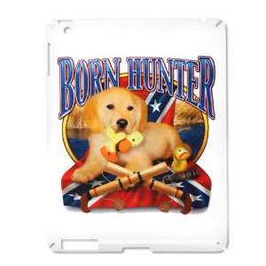   iPad 2 Case White of Born Hunter Yellow Lab Labrador 