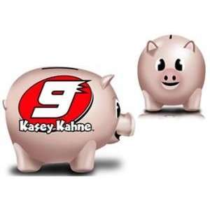  PB KK Kasey Kahne ceramic piggy bank which is 9 long by 7 